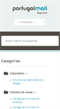 Mobile Screenshot of ajuda.portugalmail.pt